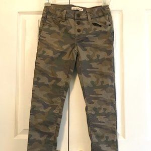 VANILLA STAR Girls Camo Stretch Jean Jegging w/Adjustable Waist Skinny 10